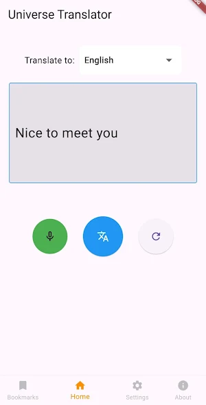 Universe Translator Screenshot 2