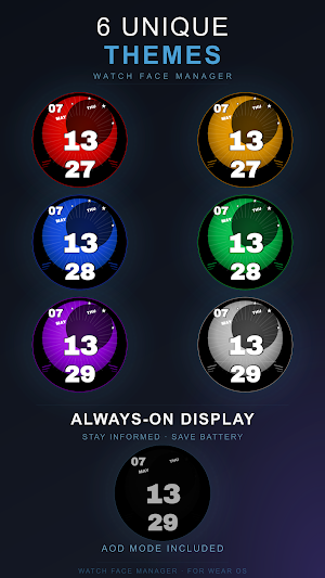 Persona Night Watch Face Screenshot 1