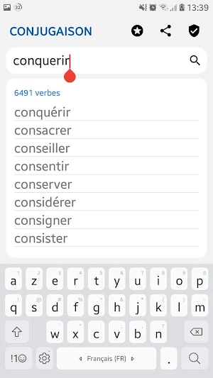 Je Conjugue - French verbs conjugation 🇫🇷 Screenshot 3