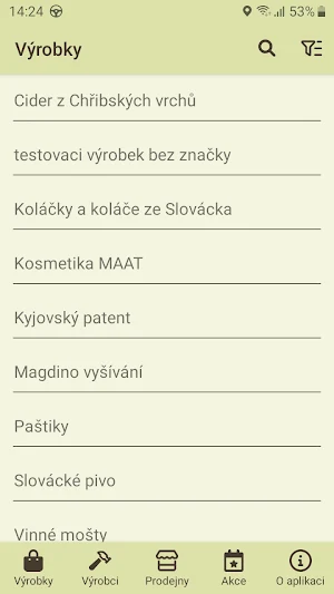 Regionální značky Screenshot 0