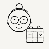 Budget Calendar: Grandma style