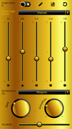 SKIN PLAYERPRO SPACE GOLD Screenshot 1