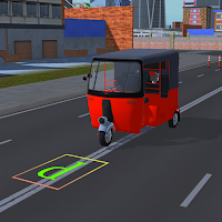 auto rickshaw 3d parking game
