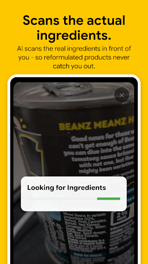 AllergIQ: Scan Ingredients Screenshot 1