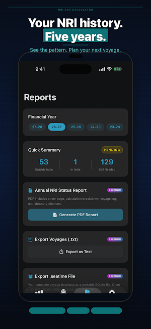 Seatime — Sea Time Calculator Screenshot 3