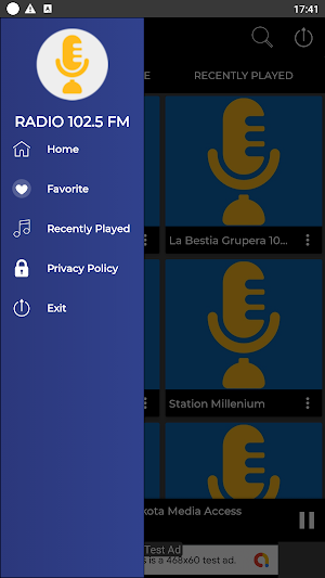 radio 102.5 fm App 102.5 fm Screenshot 0