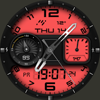 Hybrid Sportive Watch Face