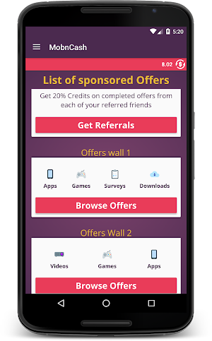 MobNCash : Quick Pocket Money Screenshot 2