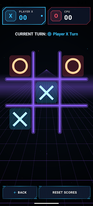 Neon Arcade: Dice Tic Tac Toe Screenshot 1
