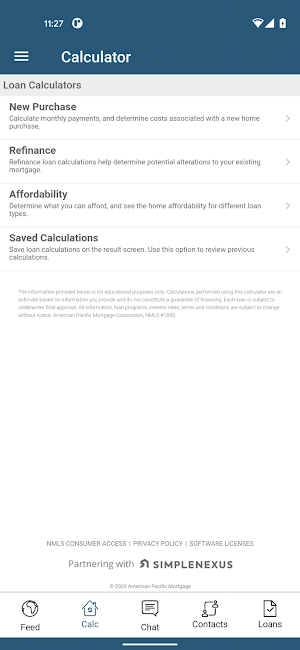 Rivers Edge Mortgage Screenshot 1