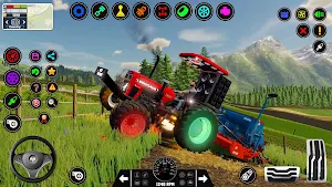 Indian Tractor Game Farming 3D Screenshot 1