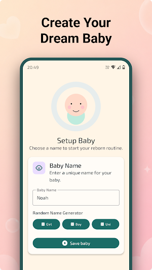 Reborn Care: Baby Simulator Screenshot 1
