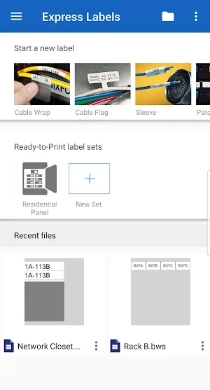 Brady Express Labels Screenshot 0