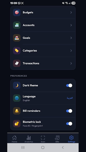 MoneyManager Screenshot 3