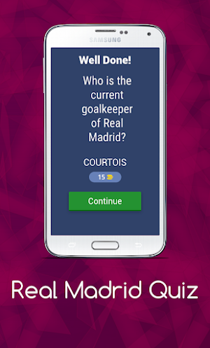 Real Madrid Quiz Screenshot 1