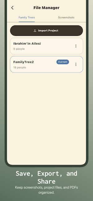 Family Tree - connect roots Screenshot 3
