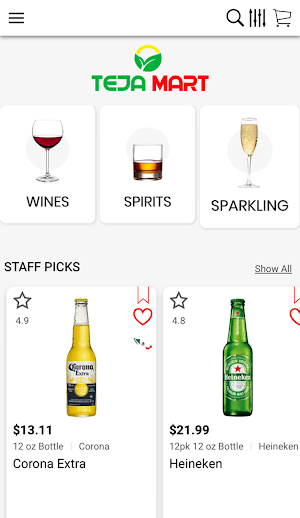Teja Mart Screenshot 2