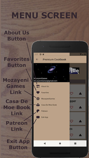 Casa De Moe Premium Cookbook Screenshot 3