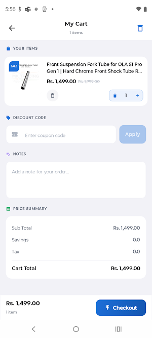 MK TRADING – Ev Spare Parts Screenshot 3