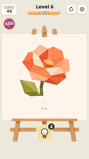 Cozy Polygon: Art Games Screenshot 0