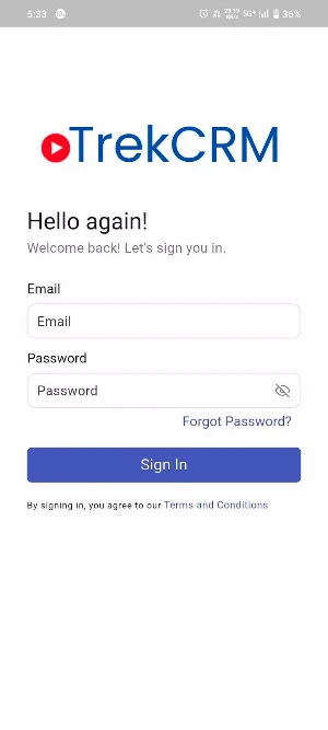 TrekCRM Screenshot 0