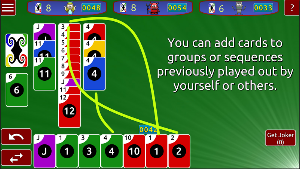 Classic Rummy card game Screenshot 1