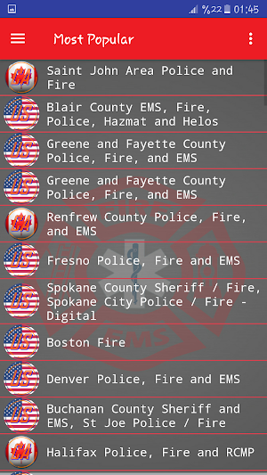 Fire and EMS Scanners Screenshot 2