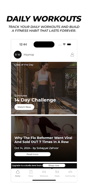 Flo Pilates Screenshot 1
