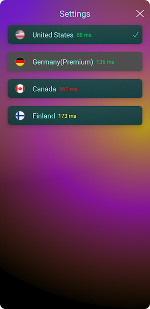 True VPN Screenshot 2