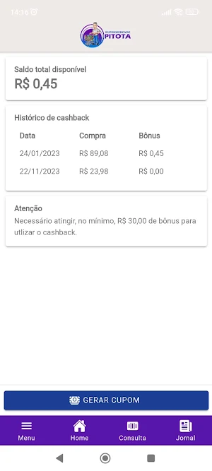 Supermercado Pitota Screenshot 2