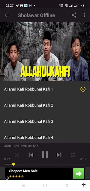 Allahul Kafi Robbunal Kafi Offline Screenshot 0