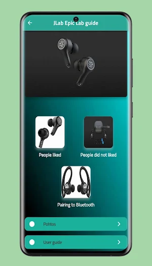 JLab Epic lab earbuds guide Screenshot 0