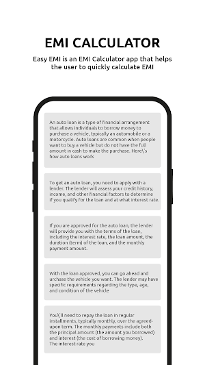 LoanPro - EMI Loan Advice Screenshot 3