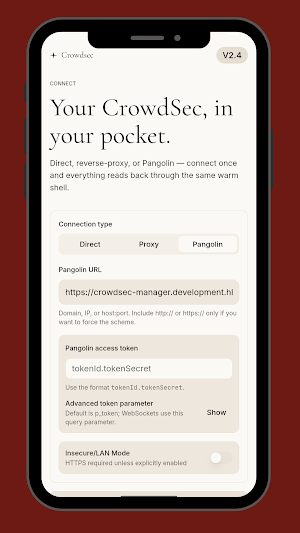 Crowdsec Manager Screenshot 0