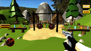 FPS Bottle Shooting:3d offline Screenshot 0