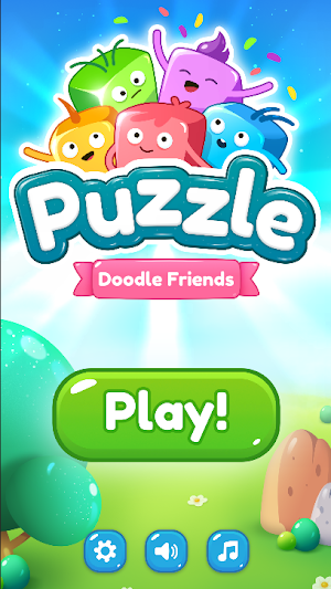 Puzzle Doodle Friends Screenshot 0