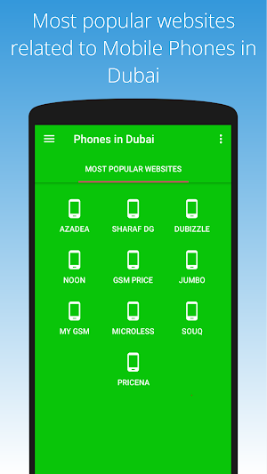 Phones in Dubai Screenshot 0