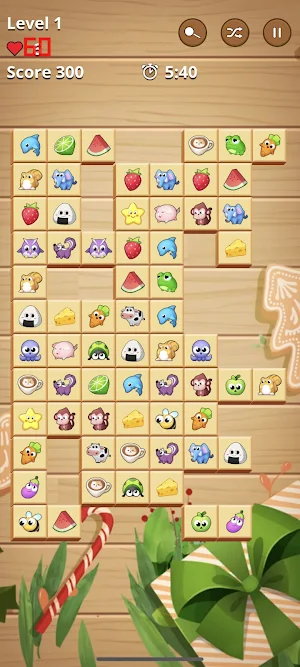 Woody Link Puzzle - Onet 3D Screenshot 2