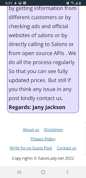 Salon Lady Screenshot 3