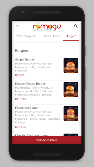 Romagu Pizza & Burger Screenshot 1