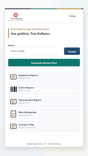 ELVAN REPORT Screenshot 3
