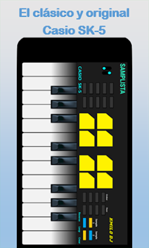 Piano Sk-5 Casio Android Screenshot 1