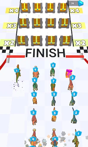 Dinosaur Battle: Merge & Fight Screenshot 3