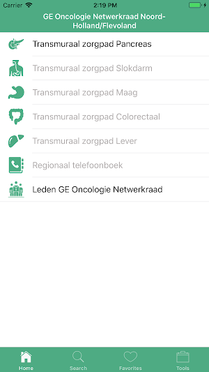 OncoNoVo+ Screenshot 2