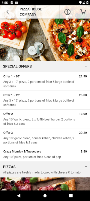 Pizza House Company Leeds Screenshot 2
