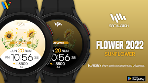 SamWatch Flower 2022 Sunflower Screenshot 0