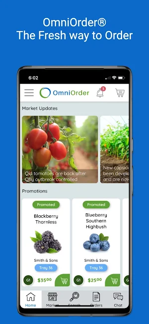 OmniOrder Marketplace Screenshot 0