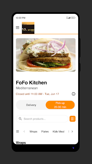 FoFo Kitchen Screenshot 0