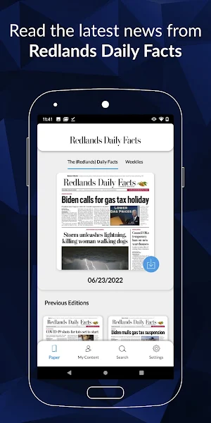 Redlands Daily Facts Screenshot 0