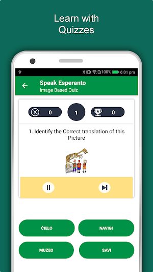 Speak Esperanto : Learn Esperanto Language Offline Screenshot 2